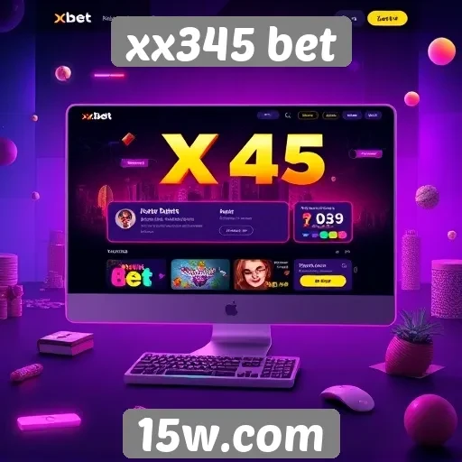 Análise da interface do site xx345 bet